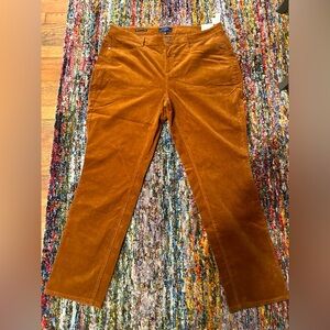 New with Tags Talbots Women’s Plus Size 16W Brown Corduroy Pants